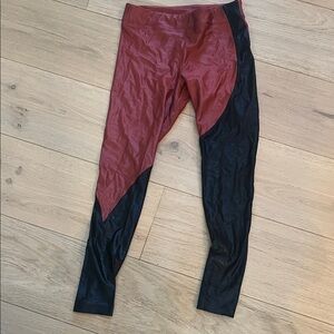 Koral Burgundy Leggings